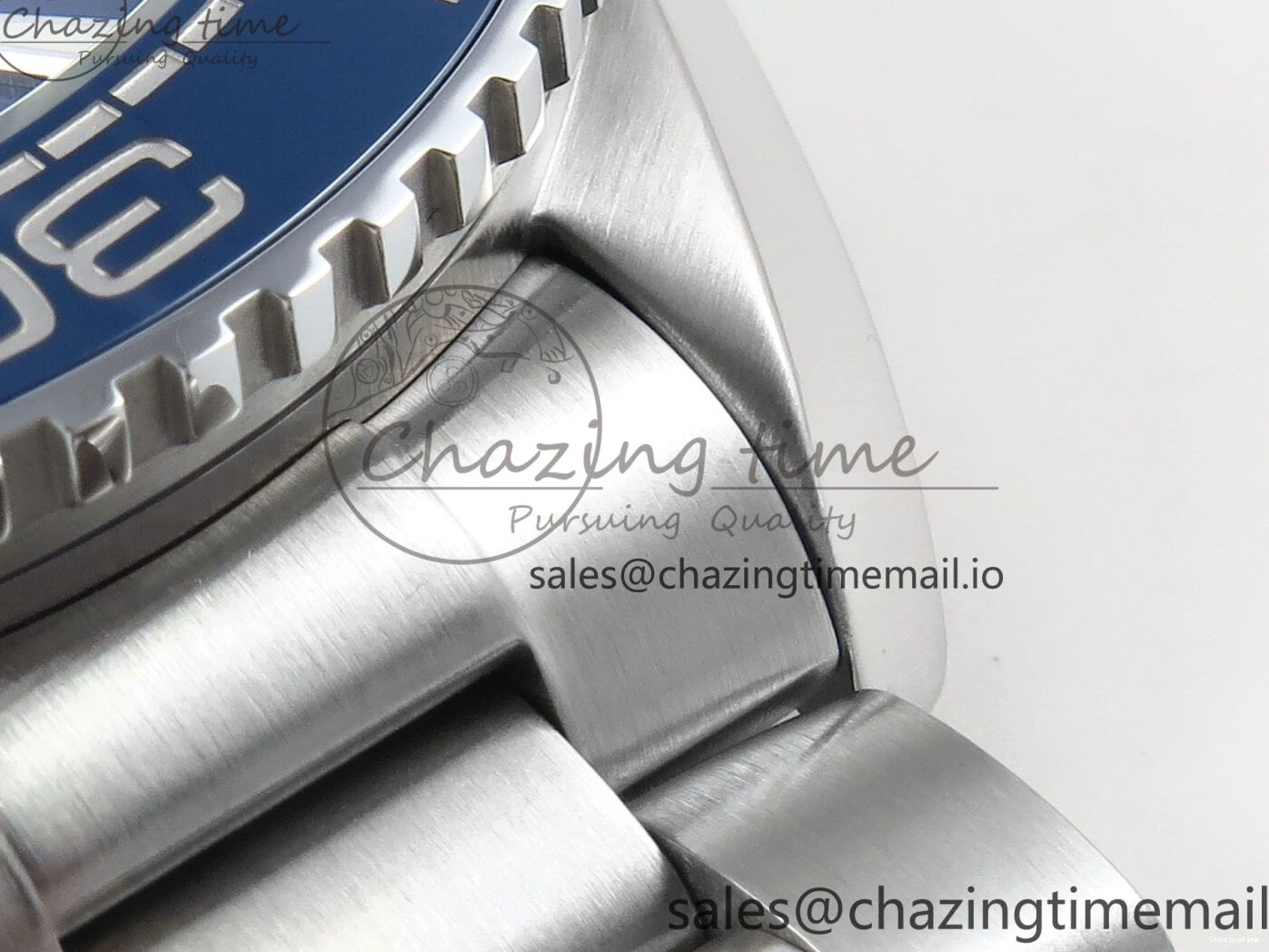 0425 Neat Seamaster Planet Ocean 600M 43.5mm SS SCF 1:1 Best Edition Blue Dial on SS Bracelet A8900 Super Clone 7684